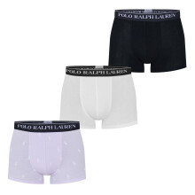 (XL, Black/White) Ralph Lauren Mens Boxer Shorts (Pack of 3)