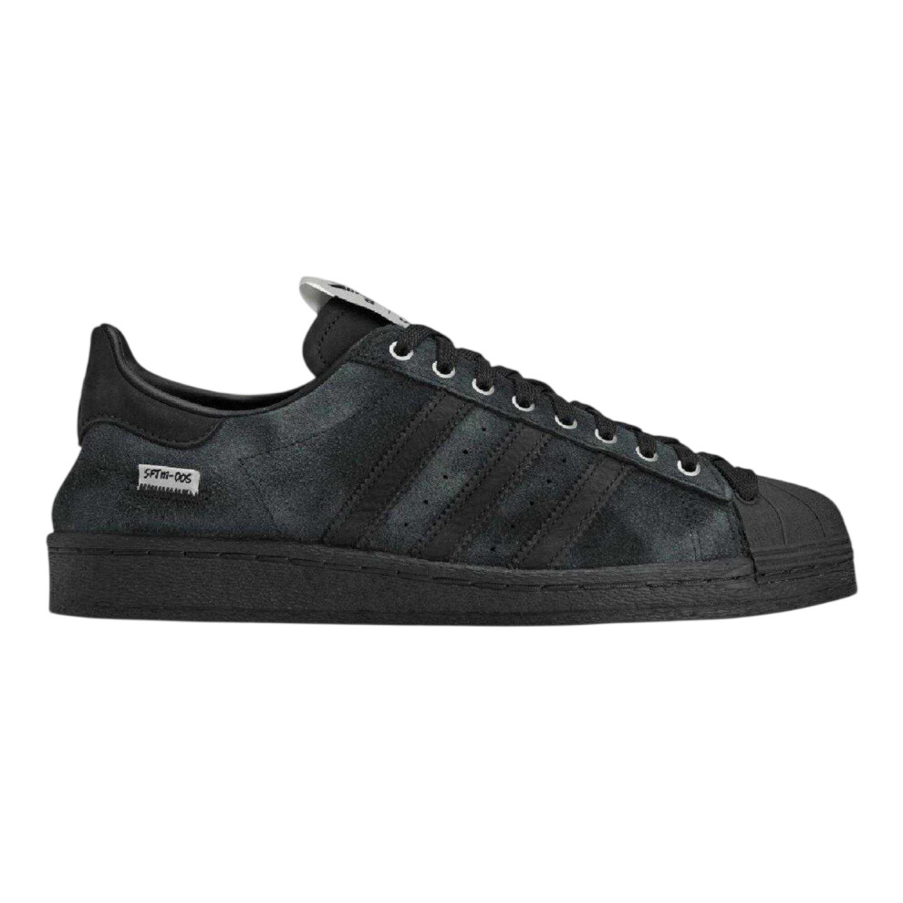 Adidas (6 Uk, Core Black/Cream) Mens Originals Superstar 82 Leather Trainers