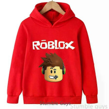 (130) Kids Roblox Warm Hoodie Autumn Sweatshirt Trendy Game Graphic Boys Girls Casual Sport Outfit