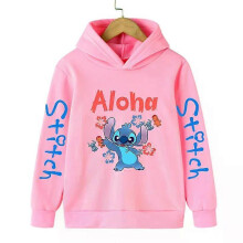 (100) Diskatoon Kids Hoodie Girls 2025 Disney New  Spring and Autumn Hoodie Boys Girls Pullover Boys Coat Children's Casual Sweatshirt