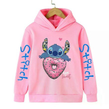 (160) Diskatoon Kids Hoodie Girls 2025 Disney New  Spring and Autumn Hoodie Boys Girls Pullover Boys Coat Children's Casual Sweatshirt