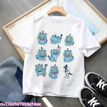 (110) 2025 Hot KPop Demon Hunters Girl Boy T Shirt Movie Fans Gift Summer Baby Clothes Tops Cartoon Print Cool Kids Tee Harajuku Top
