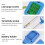 6-in-1 Soil Tester Multi-Function Digital Soil PH Meter Large Screen Digital Display Test Value PH Meter 4