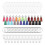 100Pcs  Sublimation Blanks Keychain Bulk, Sublimation Keychain Blanks with Key Ring Double-Sided for DIY  Making 1