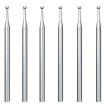 6 St 1,8 mm Runda Koppar - 3/32 Tums Skafttråd Rundare Bitar Smyckesborr för Lapidartillverkning