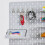 24Pcs Pegboard Hooks J Shape Pegboard Hook Peg Board Tool Organizer Accessories, White 4