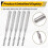 10 PCS 2mm x 15mm Carbide Single Flute End Mill Router Bit for Engraving Machine 4