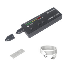 Rechargeable Diamond Tester Pen with UV Light Professional Electronic Jewelry Gem Selector for Novice and Expert