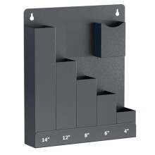 Cable Tie Holder Wall Mount Storage Rack Organizer Fit Workshop Shed Garage Home Fit Various Lengths Zip Tie