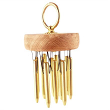 New Sound Healing Tools-Hand Chime 12 Bars Metal Chime High Frequency Gold Aluminum Alloy for Yoga and Meditation