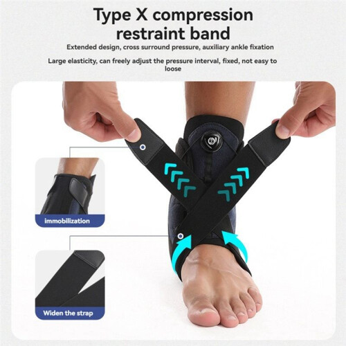 1PCS Adjustable Ankle Support Protector Ankle Support Protector Foot Joint Protection Sleeve Sprain Recovery Protector C 1