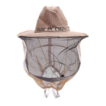 1 Pcs Anti Bee Hat Beehive Beekeeping Cowboy Hat Mosquito Bee Insect Net Face Protector Beekeeper Equipment