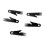 Folding Pottery Texture Cutter , Portable Student Pottery Knife-DIY Ceramic Technology, Punching and Cutting Tools 1