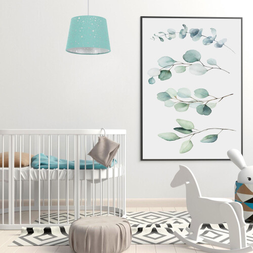 Kinderkamerlamp in stof