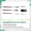 Pinstriping Brush Kit,3 Pcs Professional Striping Brushes Long Liner Script Scroll Rigger Brushes 10
