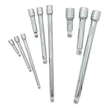 Zestaw Przedłużek do Klucza Nasadowego z Grzechotką 1/4" 3/8" 1/2" 50-250 mm