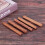 5PCS Pottery Tools Wood Hand Rollers for Clay Clay Stamp Clay Pattern Roller 5