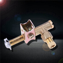 6X Burner One Way Flame Bracket Can Have Natural or LP Gas 3 Hole Propane /Butane Heavy Assembly