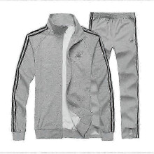 (2XL, light grey) Men Hooded Suit Men Casual Tracksuits Sport Sets Jogging Suits Mens Hoodies Sets