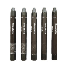 Water Soluble Graphite Stick Set 2B 4B 6B 8B 12B Art Sketch Shading Pencils 5pc