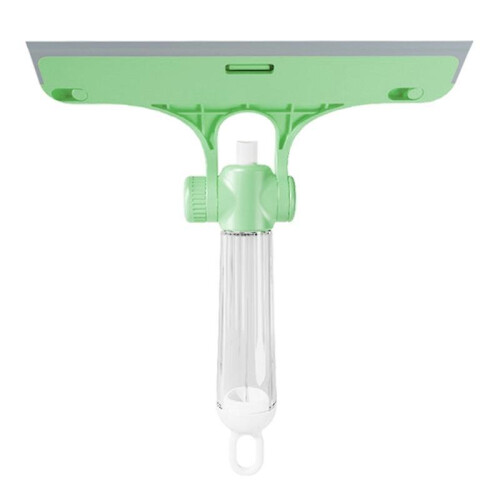(Green) Glass Cleaning Tool with Bottle Screen Cleaning Tools Window Cleaning Tool