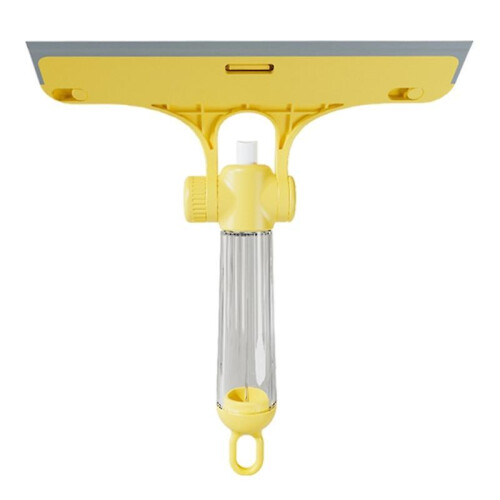 (Yellow) Glass Cleaning Tool with Bottle Screen Cleaning Tools Window Cleaning Tool