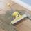 (Yellow) Glass Cleaning Tool with Bottle Screen Cleaning Tools Window Cleaning Tool 4