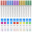 30 PCS Universal Sewing Machine Needles, Sizes 9, 11, 14, 16, 18, Bright Color, Regular Point Sewing-Needles 1
