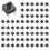 150 Pcs 6x6x5mm 4-Pin DIP Through Hole Momentary Tactile Push Button 1