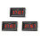 3X Digital 0.56inch LED Display 5 Bits  0-33.000V Voltmeter Voltage Meter Tester 1