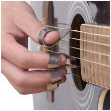 9 Metal Finger Picks + 3 Thumb Pick Set Guitar Fingerpicks for Guitar Dobro Banjo,Etc.