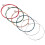 3 Sets Guitar Strings Replacement Steel String for Acoustic Guitar (1 Brass Set, 1 Copper Set and 1 Multicolor Set) 4