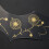 Blomsterdekoration EJ200 Stil Akustisk Gitarr Pickguard, Svart 8