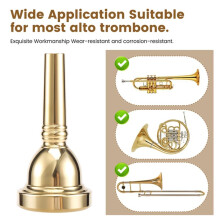 Alto Trombone Copper Mouthpiece Mouth Piece 6.5AL Gold