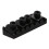 2X 7 String Locking Nut Electric Guitar Nut Tremolo Bridge 48mm (Black) 7