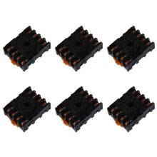 6X Nouveau 8 Ronde Broches 8 Broches PF083A Relais Base Douille