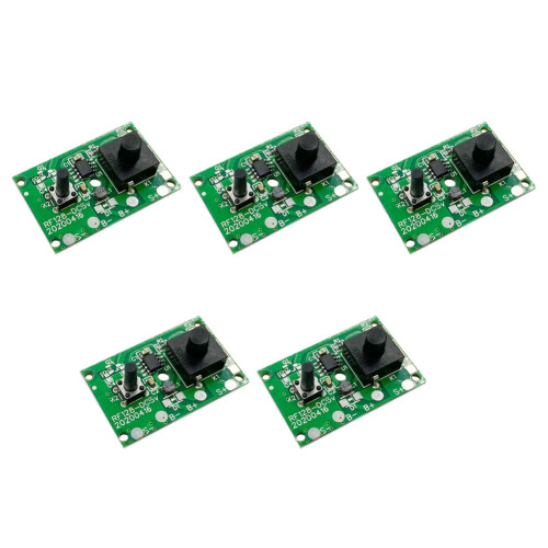 5X 1.2V Solar Lamp String Control Board Circuit Board with  Solar Street Light Control Panel Controller Module