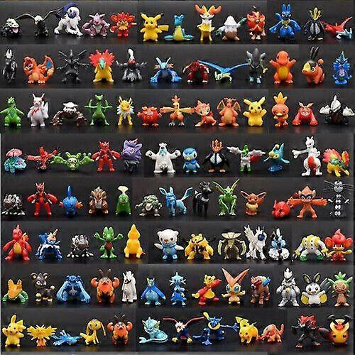 144pc Pokmon Action Figures Set 2