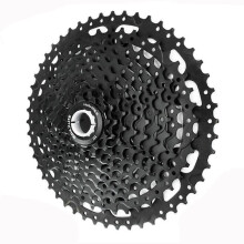 (11-50T 10 Speed, Black) Bike 8/9/10/11/12 Speed for Shimano / SRAM Cassette Flywheel - Black