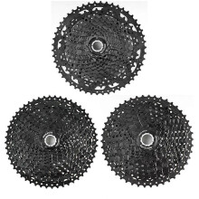 (11-46T 12 Speed, Black) Bike 8/9/10/11/12 Speed for Shimano / SRAM Cassette Flywheel - Black