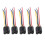 5 Pcs 5 Pin Wires Cable Relay Socket Harness Connector  12V for Car Auto 7