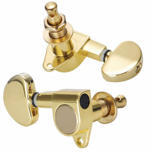 6PCS Guitar Tuner Pegs Set Guitar Tuner Tuners  Guitar Replacement Buttons Knobs 2