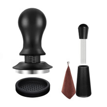 5 PCS Espresso Accessories Coffee Espresso Tamper Set with Espresso Tamper WDT Tool Coffee Stirrer Frothing Pitche 53MM