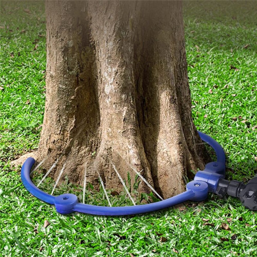 360Tree Water System Tree Root Watering Tool, Ring Circle Sprinkler Irrigation System Targeted Water for Little Tree 1