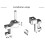 Front Footpeg Lowering Kit for  R1250RT/R1200RT Motorcycles - Ergonomic Footpeg Modification Accessory 5