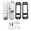Digital Push Button Door Lock Key Pad Code Combination Access Mechanical Keyless 6