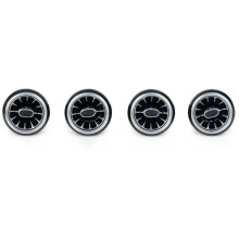 256 Farben LED Luftauslass für JK 2011-2017 Auto A/C Luftauslass Turbinen-Düse Dekorative Lampe Zubehör