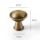 Modern Brass Cabinet Handles - Bronze Finish for Kitchen and Wardrob 6