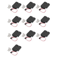 10X 12V 2A Elektro Magnet Verschluss 150KG / 330Lb Ausfallsichere Haltekraft Elektro Magnetische Tür Zutritt Kontrolle System Schrank Kästen
