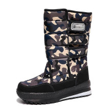 (42, Grey) Women's Winter High Tube Snow Boots, Warm and Non Slip Boots